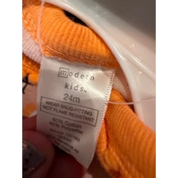 NWT Modern Kids Halloween Pajamas And Headband Size 24 Months - Picture 7 of 7